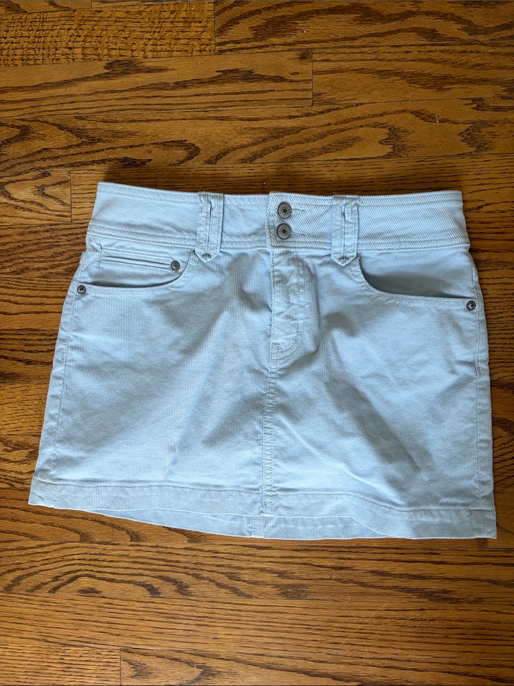 American Eagle Outfitters Light Blue Mini Skirt